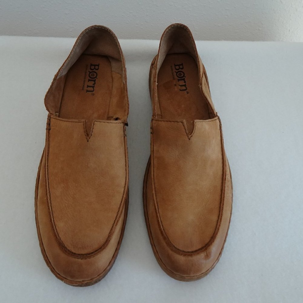 Born Stewie II Suede Loafers Men's Size 13 Flawed NEW